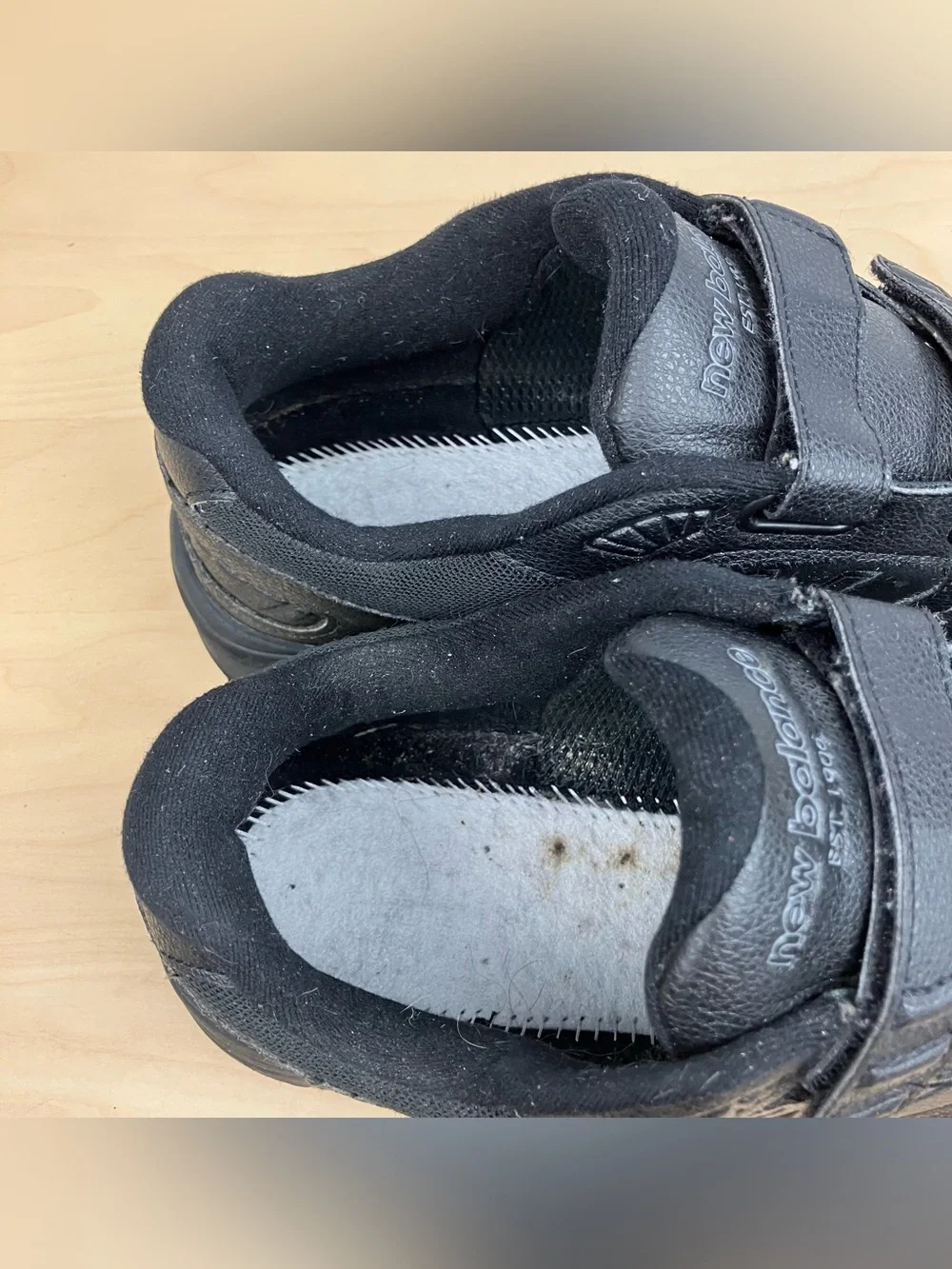 New Balance Men’s Size 9.5 6E (Extra Wide) 928v3 Black Leather Walking Shoes